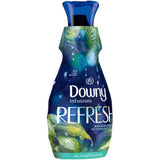 Downy Infusions CALM Fabric Softener Lavender Vanilla – Scented Laundry Softener for Meditation Space, 56 Fl Oz Pack of 2