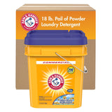 Arm & Hammer Free & Clear Laundry Detergent – 18 lb Pail for Sensitive Skin and Eczema-Prone Households, 290 Loads