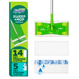 Swiffer Sweeper 2-in-1 Mop — Quick Floor Refresh for Home Office Spaces, Fast Sweep and Mop Between Work Sessions