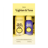 Sun Bum Lighten and Tone Travel Kit – Portable Blonde Hair Lightener for Beach, Camping & Outdoor Adventures