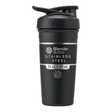 BlenderBottle Strada Insulated Stainless Steel Shaker Bottle for Mindful Morning Nutrition Routines, 24-Ounce Clump-Free Protein Cup