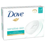 Dove Fragrance-Free Beauty Bar – Tear-Friendly Gentle Cleansing Bar for the Family Bathroom