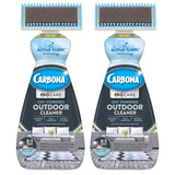 Carbona Oxy Powered Outdoor Cleaner with Built-In Brush (22 Fl Oz) – Portable Patio & Camping Spot Cleaner, Multi-Surface Foam Spray