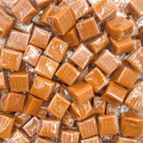 Caramel Cubes Candy – Valentine's Day Treats for Mom, 65 Count Individually Wrapped Caramels in a Resealable Gift Bag