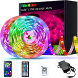 Tenmiro LED Strip Lights – Living Room Aesthetic Upgrade, Dimmable RGB Tape for Home Decoration