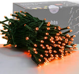 HOME LIGHTING 66ft RGB Mini Lights – Clean Green Wire Accent Lighting, 200 LED Uncluttered Decor with Remote