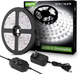 Lepro LED Strip Light – Clean Line Accent Lighting for Minimalist Interiors, Dimmable 16.4 ft Daylight White