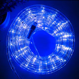Lumoonosity Connectable Rope Lights – IP65 Weatherproof Tube Lights for Pool Fences, Garden Paths, and Backyard Parties