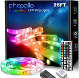 phopollo LED Strip Lights for Bath and Nightly Wind Down – Dimmable Warm Color Ambient Lighting for Bathroom and Bedroom Ritual