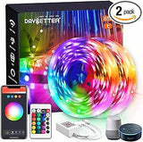 DAYBETTER LED Strip Lights – Birthday Gift for Her & Teen Girls, Music Sync Bedroom Decor Tuya App