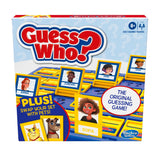 Hasbro Gaming Guess Who? People + Pets – Single-Box 2-Player Game, Compact 10.5-Inch Storage, No Extra Pieces to Lose