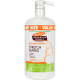 Palmer's Cocoa Butter Massage Lotion – Mindful Postpartum Self-Care Treatment for Tired Moms, Hydrating Stretch Mark Cream 33.8 oz