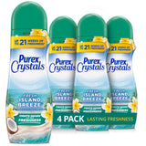 Purex Crystals In-Wash Scent Booster Fresh Vibes – Wind-Down Routine Linen Freshener for Bathroom, Bedroom, and Nightly Self-Care