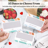 Scratch Off Date Night Cards – Simple Couple Game, Compact Deck-Size Box for Clutter-Free Gifting and Storage