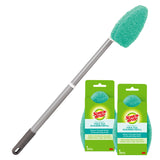 Scotch-Brite Extendable Tub & Tile Scrubber Kit – Non-Scratch Bathroom Scrubber Safe for Acrylic Tubs and Fiberglass Showers