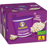 Annie's White Cheddar Mac & Cheese Cup – Quick Office Lunch for Busy Workdays, No Kitchen or Cleanup Required