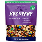 Nature's Eats Nuts for Recovery Trail Mix – Resealable Hiking and Camping Snack with 4g Protein