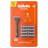 Gillette Fusion5 Razor for Men – Gentle Daily Shave for Sensitive Skin, Post-Shower Grooming Ritual