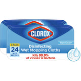 Clorox Disinfecting Wet Mop Pads – Bleach-Free Floor Cleaner Safe for Nurseries and Playrooms