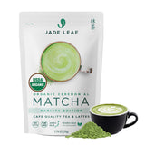 Jade Leaf Matcha Organic Ceremonial Matcha – Wind-Down Tea Ceremony Powder for Stress Relief and Inner Balance