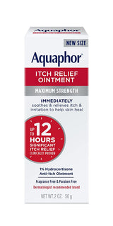 Aquaphor Itch Relief Ointment – Pediatrician-Recommended 1% Hydrocortisone Cream for Kids 2+ with Bug Bites & Rashes