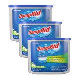 DampRid Fragrance Free Disposable Moisture Absorber 10.5 oz 3 Pack – Flameless Nursery Dehumidifier for Kid and Pet Households