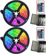 111111 RGB Strip Lights – Cuttable Mood Lighting for Bookshelves, TV Backlight & Kitchen Cabinets