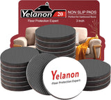 Yelanon Non Slip Furniture Grippers – Simple, Intentional Floor Care for Minimalist Living Rooms