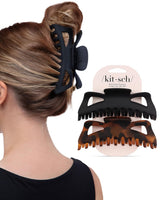 Kitsch Cloud Claw Clip – Understated Hair Accessory for Capsule Vanities, Neutral Tones