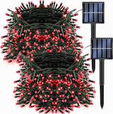Dazzle Bright Solar String Lights – Heavy-Duty 66ft Outdoor Lighting for Patio, Fence Line, and Pergola