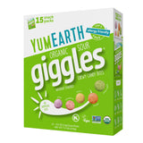 YumEarth Organic Giggles Chewy Candy – Kids Lunchbox Treat for School and After School, Individually Wrapped Organic Candy