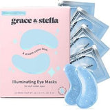 Grace & Stella Under Eye Patches – Dermatologist Friendly Eye Care, Unscented Vegan Gel Mask for Puffiness and Fine Lines
