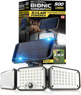 Bionic Solar Flood Light 2-Pack – Thoughtful Housewarming Gift for Homeowners Who Value Security