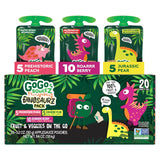 GoGo squeeZ Applesauce Variety Pack – Portable Hiking and Beach Snack for Kids, No Refrigeration Needed Pouches