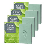 Dove Men+Care 4-in-1 Bar Soap – Portable Shower Bar for Camping and Weekend Trips