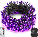 LUMIRESCO 33Ft 100 LED Battery String Lights – Nursery and Playroom Ceiling Lights, Cool Touch Safe with 6hr Auto Timer and Remote