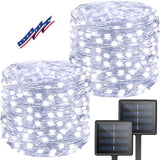 LuminaGlow Solar Fairy Lights – Cozy Bedroom and Living Room Ambient Decor, Warm White 200 LED