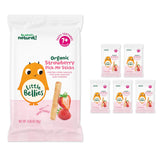 Little Bellies Organic Strawberry Pick-Me Sticks – Organic No-Added-Sugar Baby Snack for Clean Eating