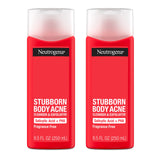 Neutrogena Salicylic Acid Body Wash – Travel-Sized Acne Treatment for Gym Bags and Weekend Trips, 8.5 fl oz
