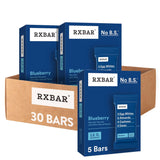 RXBAR Blueberry Protein Bar – Simple Six-Ingredient Snack for Clean Pantry Living, 10 Count