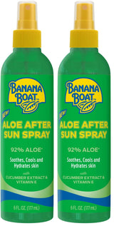 Banana Boat Aloe After Sun Spray – Soothing Evening Ritual with Cucumber & Vitamin E