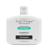 Neutrogena Scalp Therapy Anti-Dandruff Shampoo 2.5% Salicylic Acid – Family-Safe, Gentle Formula for All Skin Types, 12 fl oz