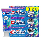 Crest Kid's Fluoride Toothpaste – 2-Minute Visual Timer That Builds Consistent Brushing Habits
