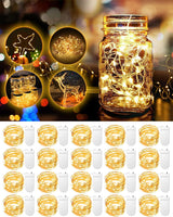 Brightown Fairy Lights Battery Operated – 3.3ft Starry String Lights 20 Pack for Ambient Bedroom Decor and Living Room Centerpiece Styling, Cool White