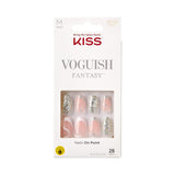 KISS Classy Press On Nails 'Dashing' – Premium Gel-Finish Almond Manicure for the Refined Vanity