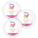 Dove Beauty Cream – All-in-One Face, Body, and Hand Lotion for Clutter-Free Vanities, Travel Size