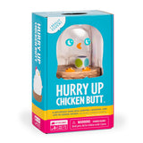 Exploding Kittens Hurry Up Chicken Butt Card Game – Screen-Free Wind-Down Activity for Kids After School, Mindful Movement Play