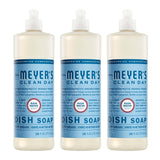 Mrs. Meyer's Clean Day Dish Soap Rain Water – Family-Safe, Plant-Based Formula for Everyday Family Dishes