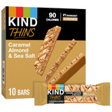 KIND THINS Caramel Almond & Sea Salt – Lunchbox Snack Kids Can Open Independently at School