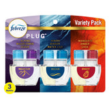 Febreze Fade Defy PLUG Refill Linen & Sky – Effortless Scented Oil for Uncluttered Studio Apartment and Clean-Lined Home Office